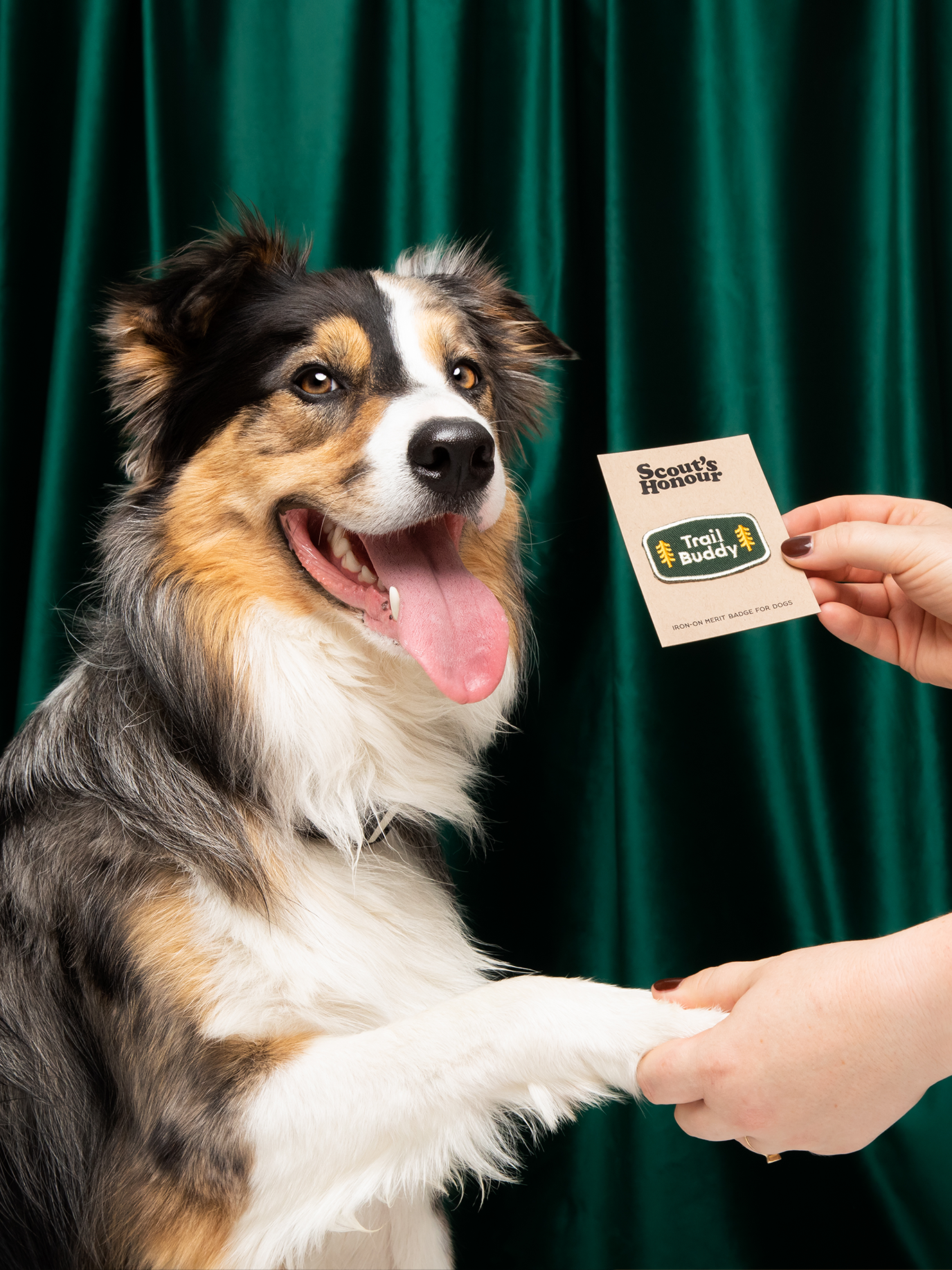 Trail Buddy Iron-on Patch