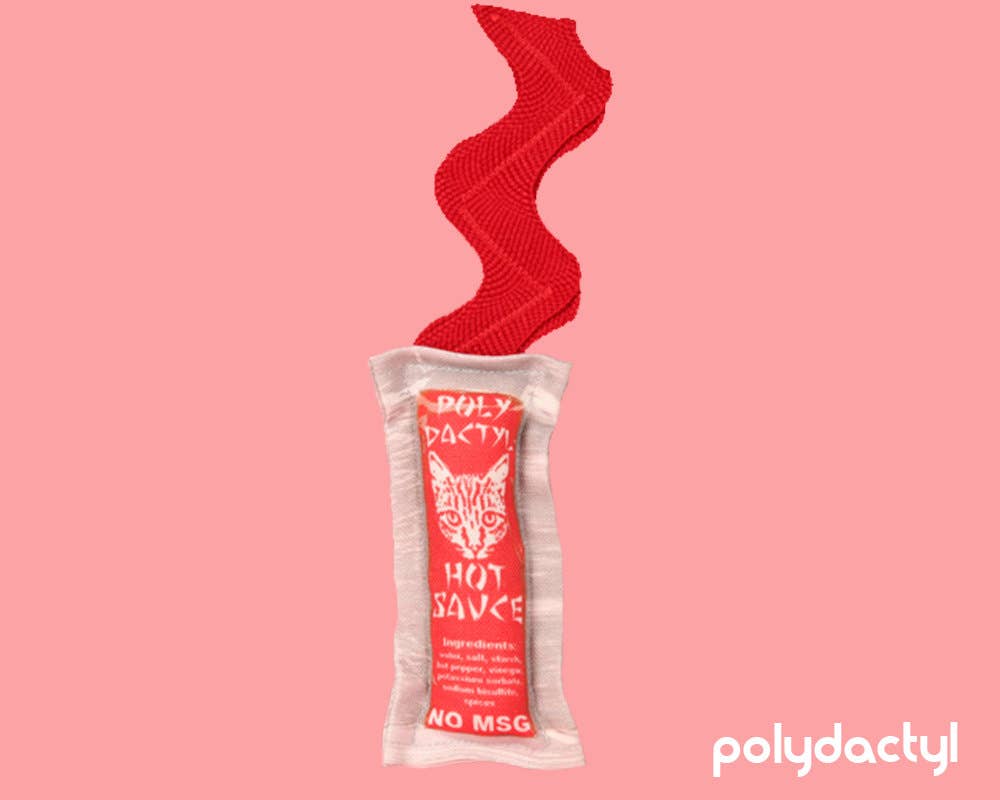 Chinese Takeout Sauce Packet Catnip Toy