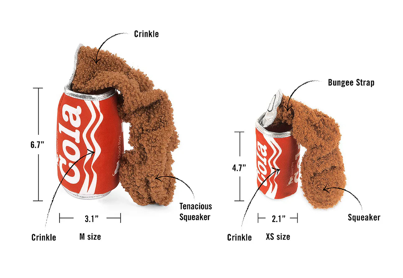 Snack Attack Good Boy Cola Toy