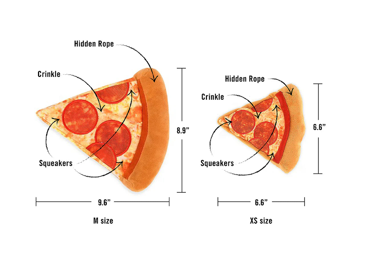 Snack Attack Puppy-roni Pizza Toy