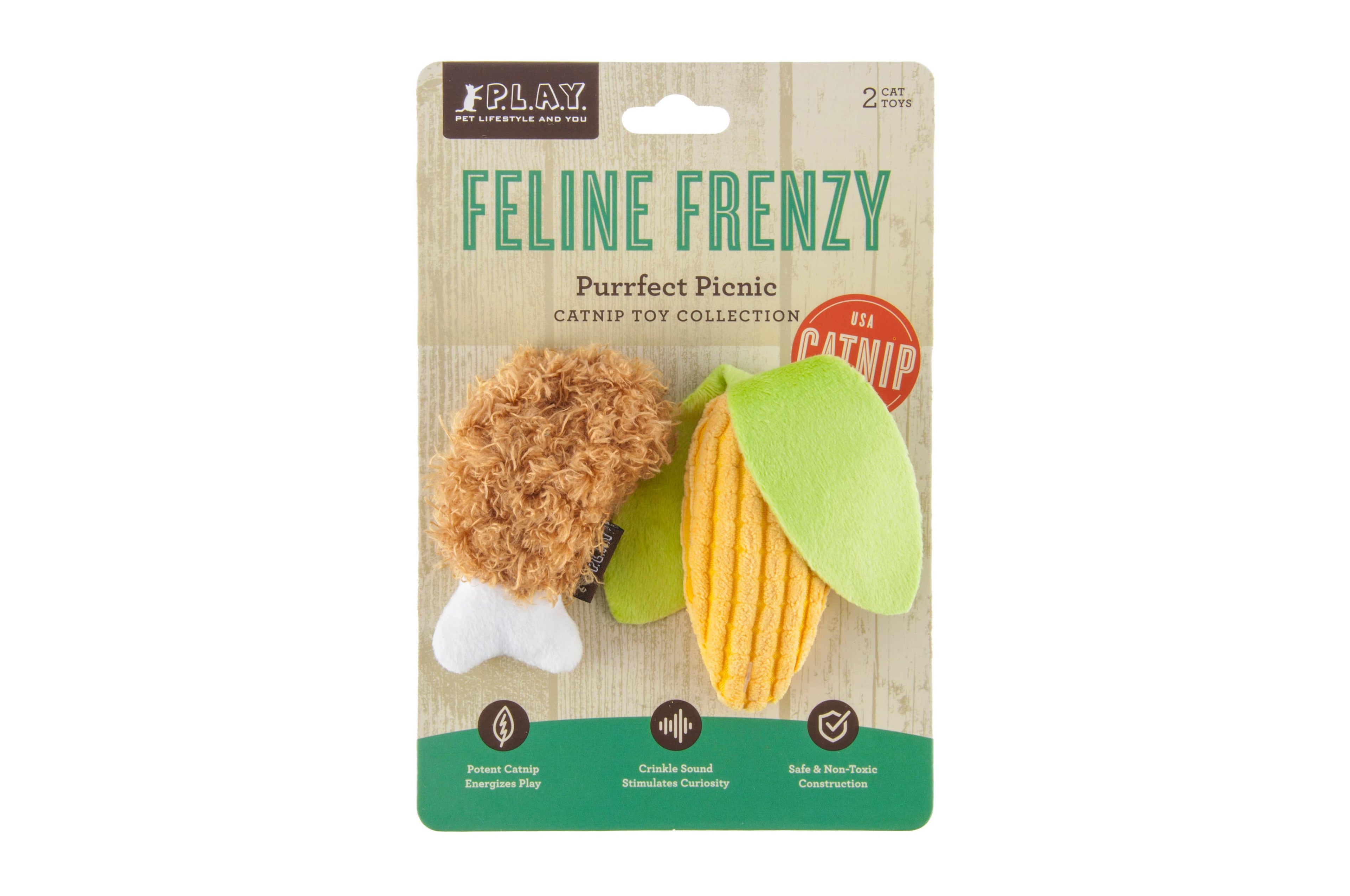 Feline Frenzy Puurfect Picnic Toy Set