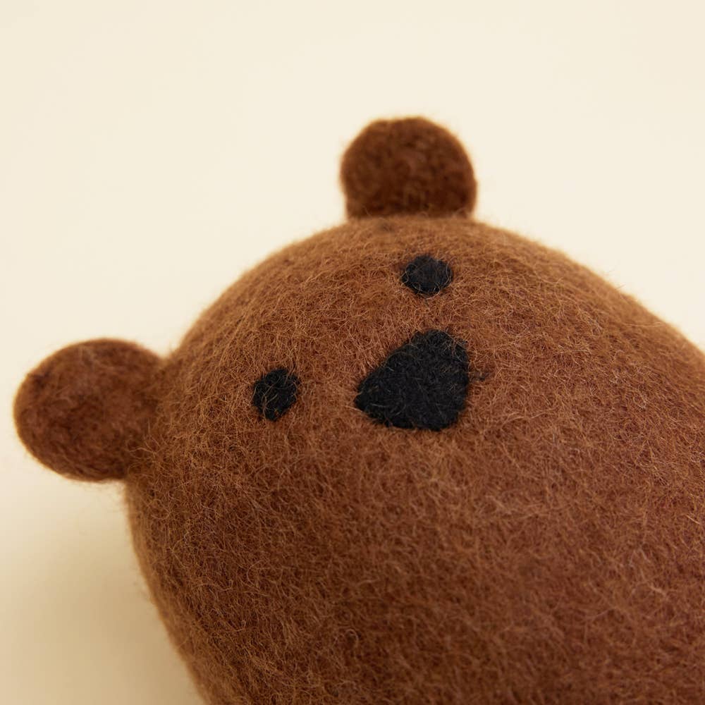 Wool Brown Bear Toy