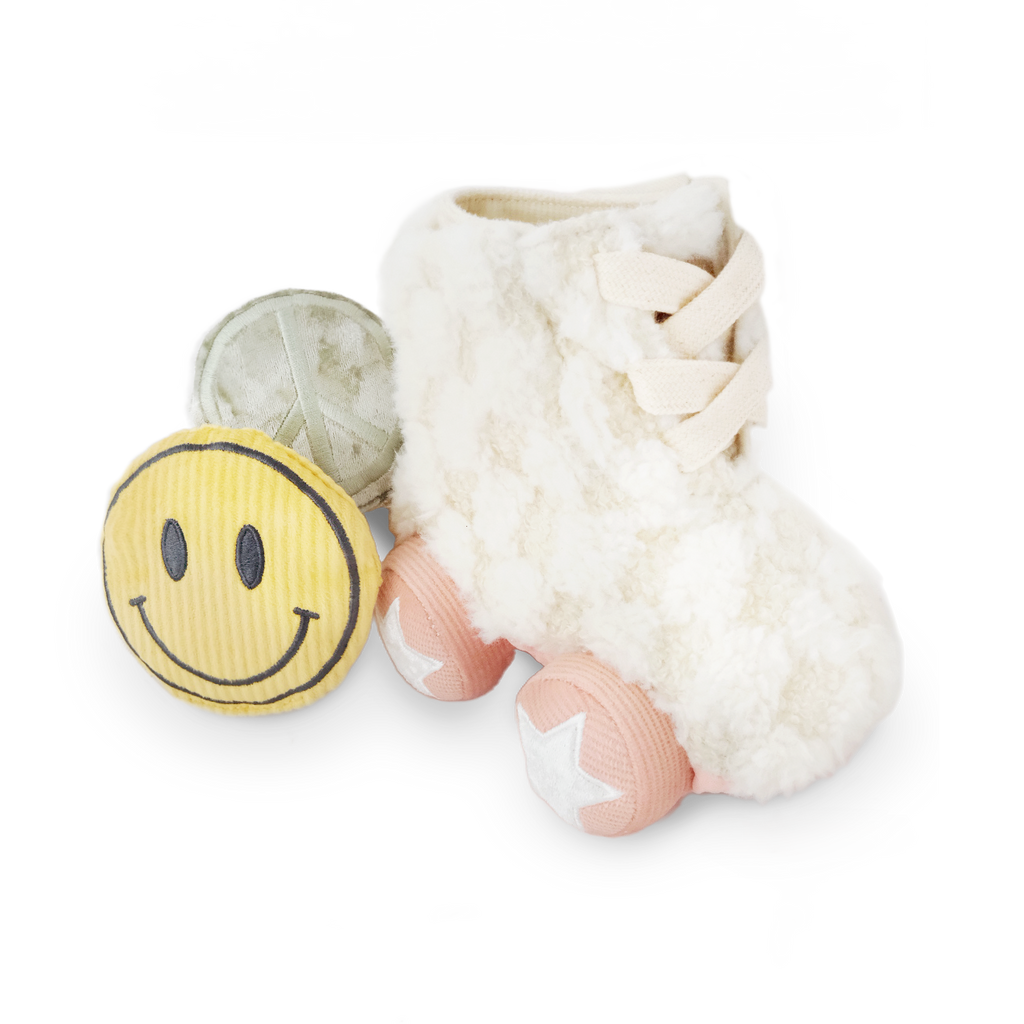 Roller Skate Enrichment Dog Toy