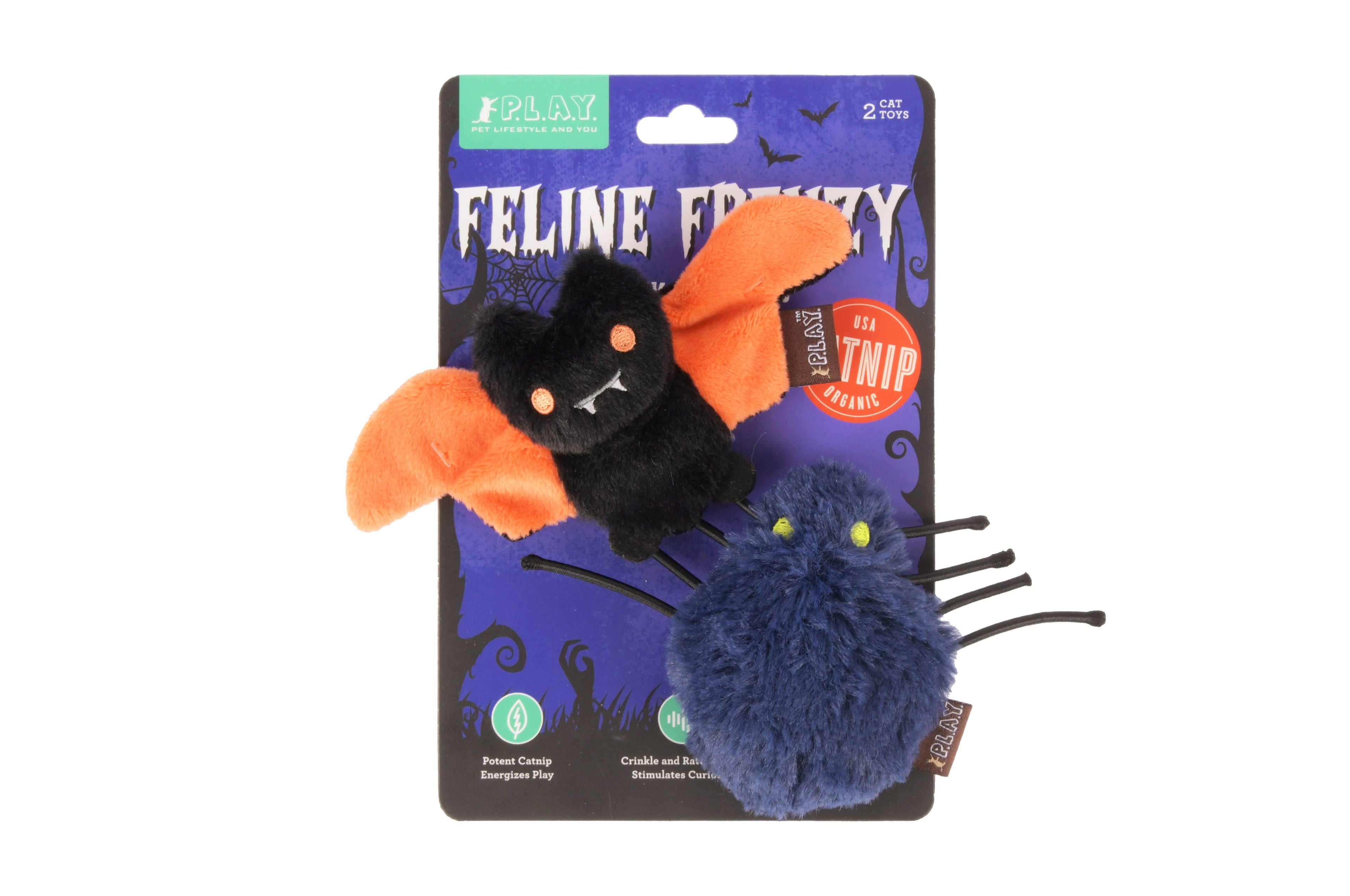 Feline Frenzy - Creepy Critters Toy Set