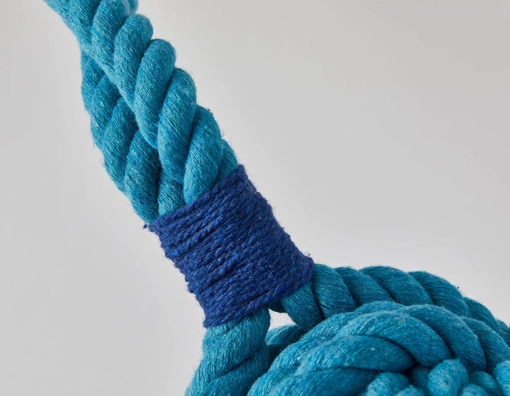 Celtic Knot Tie Rope Dog Toy - 3" Small