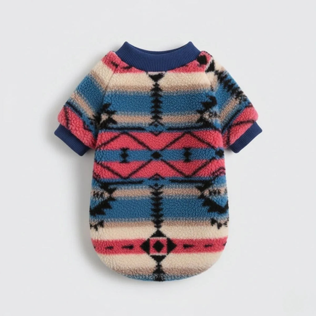 Colorful Striped Dog Sweater - Cozy & Fashionable Winter Wear