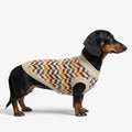 Diamond Striped Dog Sweater For Small Dogs