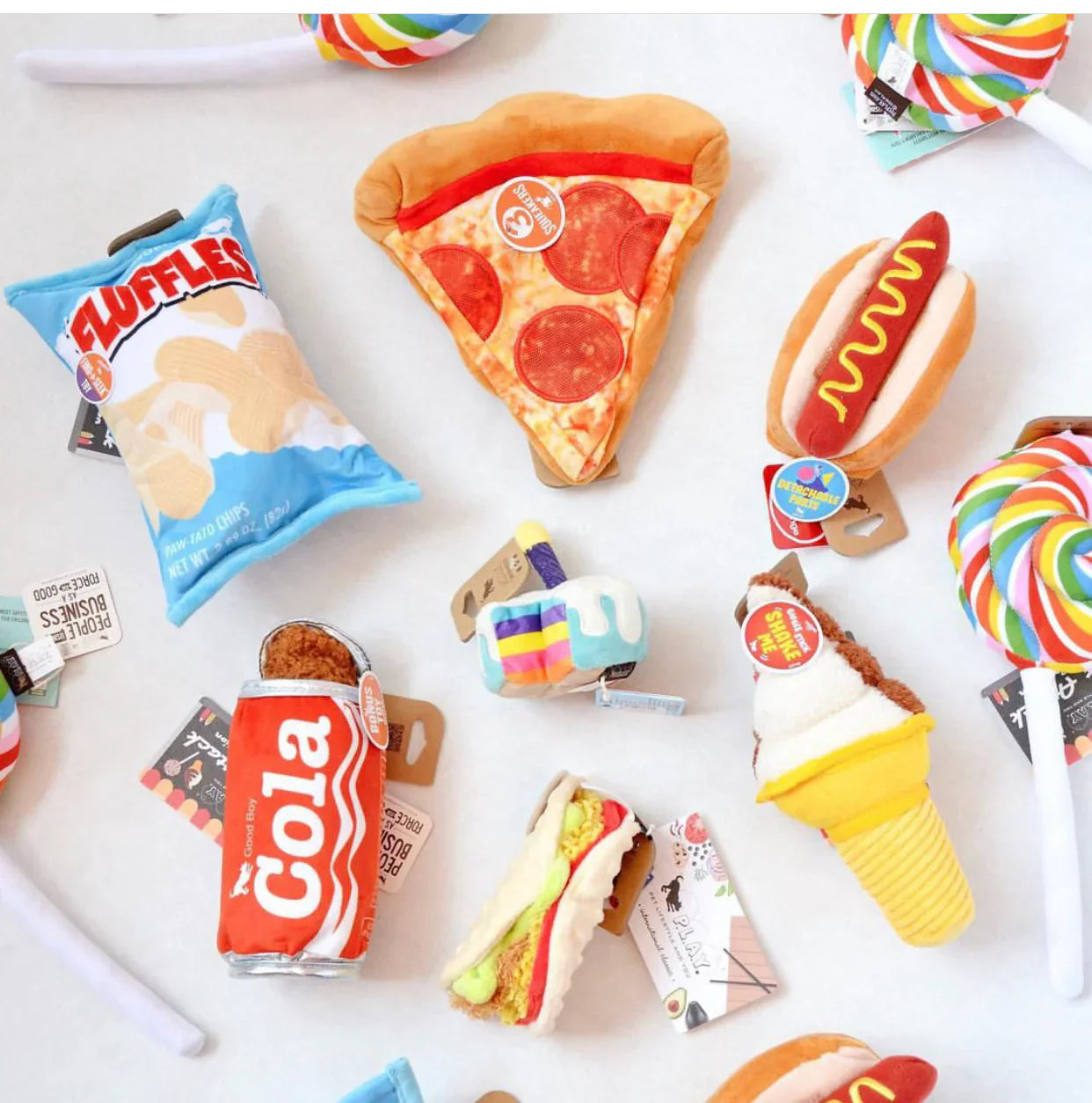 Snack Attack Good Boy Cola Toy