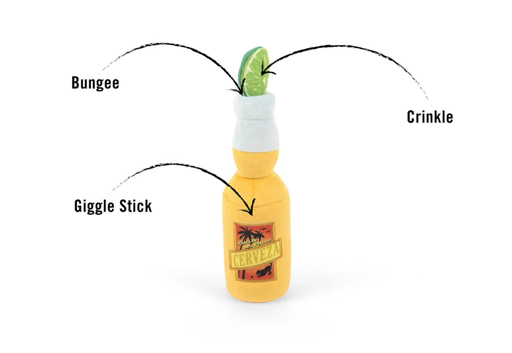 Tropical Paradise Canine Cerveza Toy