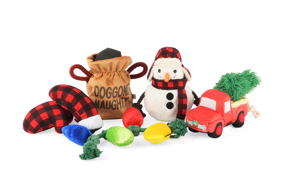 Home for the Holidays Twinkly Tugger Toy