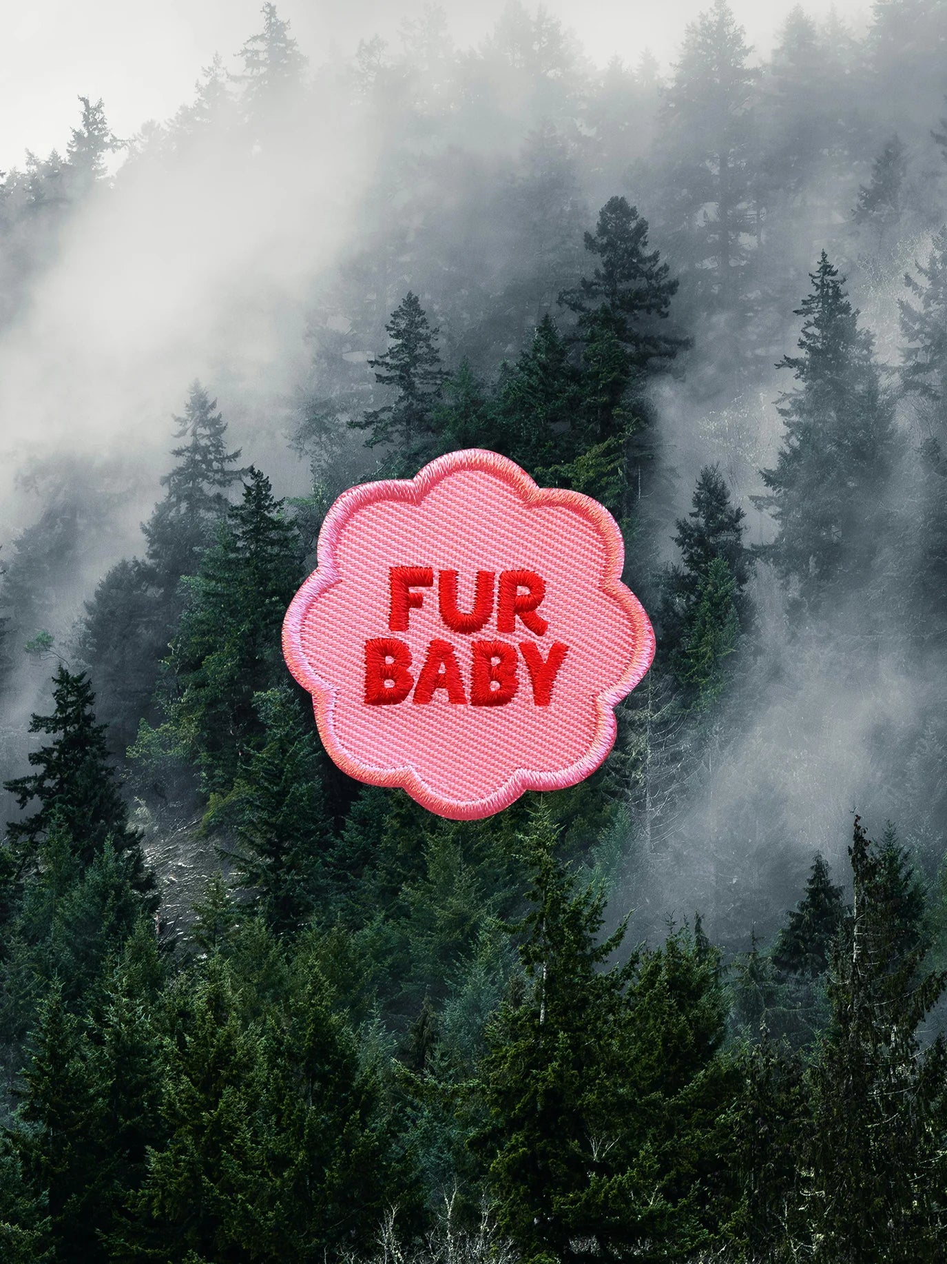 Fur Baby Iron-on Patch