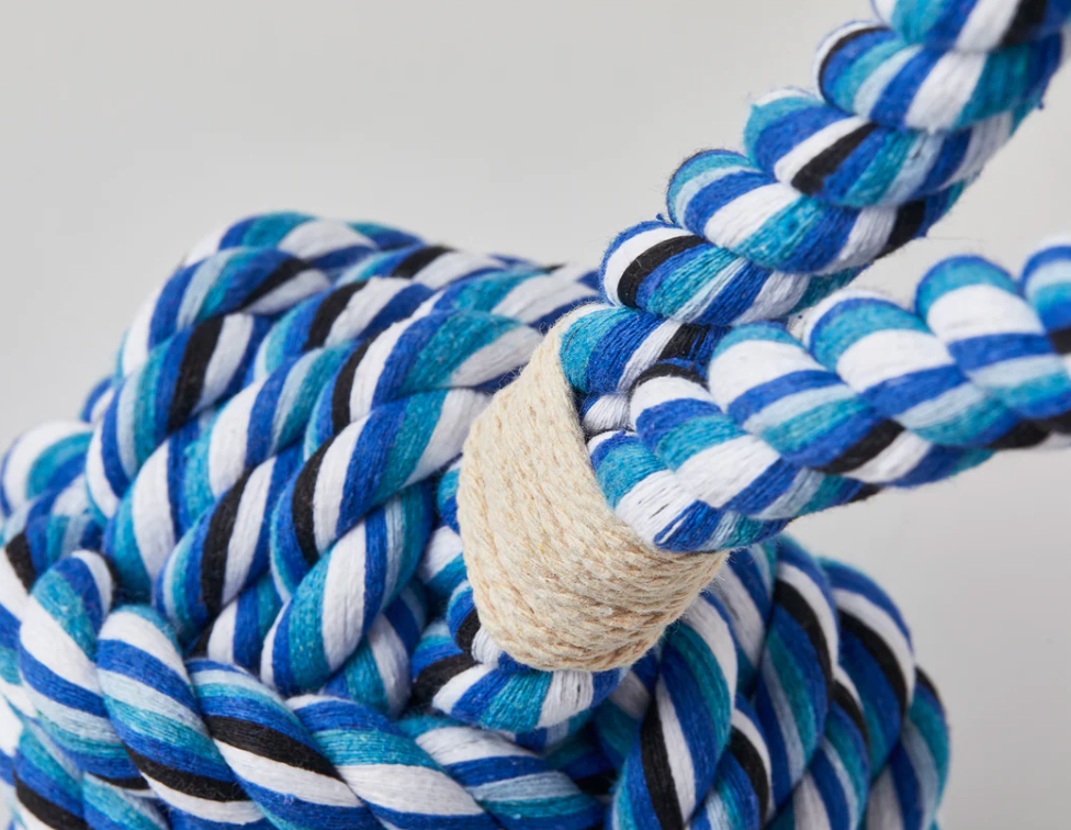 Celtic Knot Tie Rope Dog Toy - 5" Large