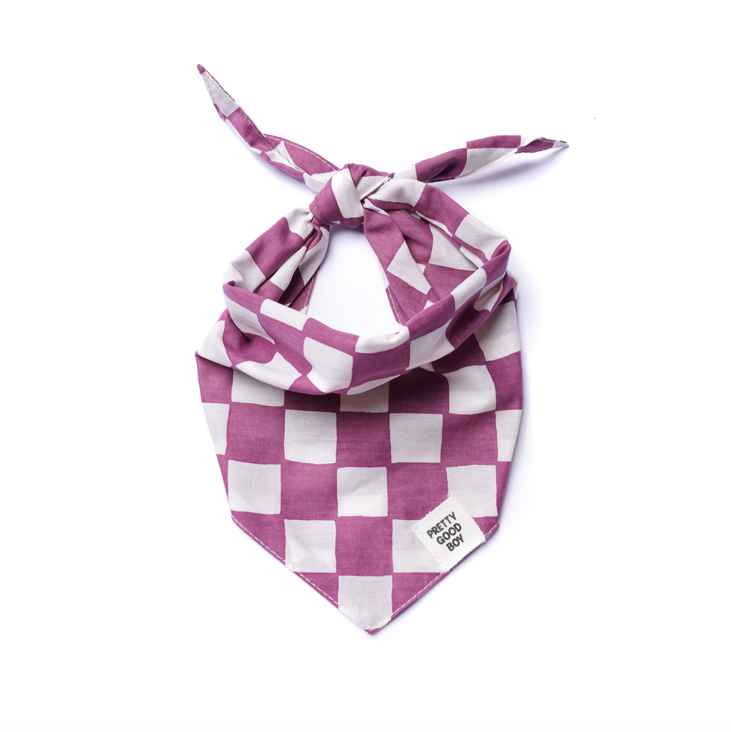 Plum Dog Bandana