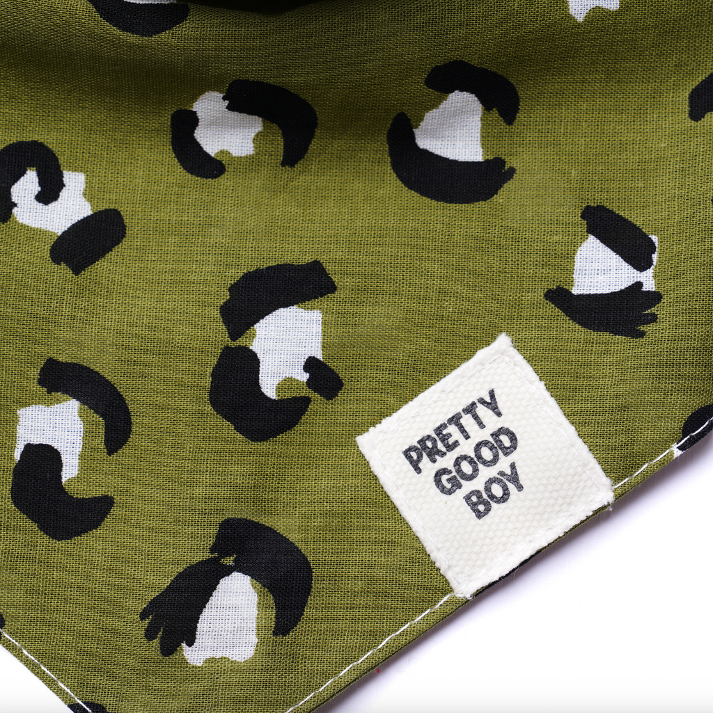 Olive Dog Bandana