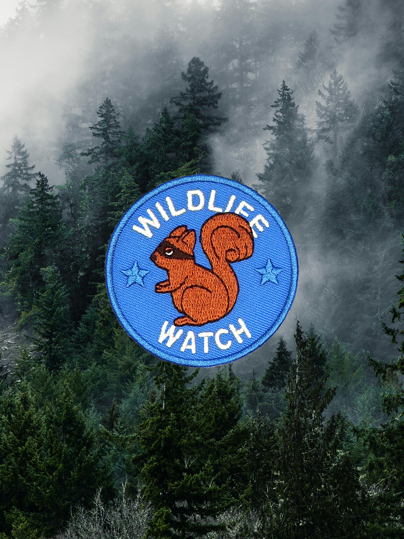Wildlife Watch Iron-On Patch