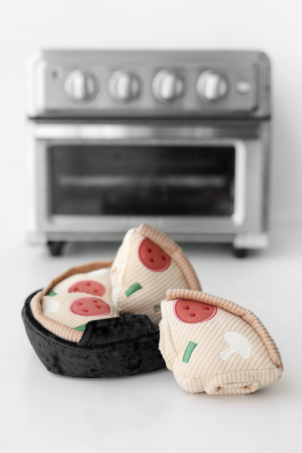 Deep Dish Pizza Dog Toy