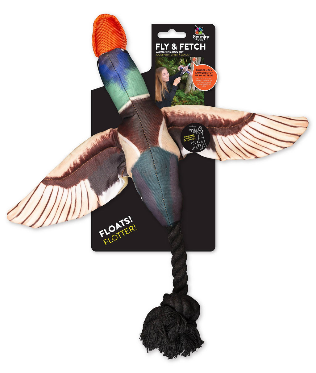 Fly & Fetch Launching Toy Duck