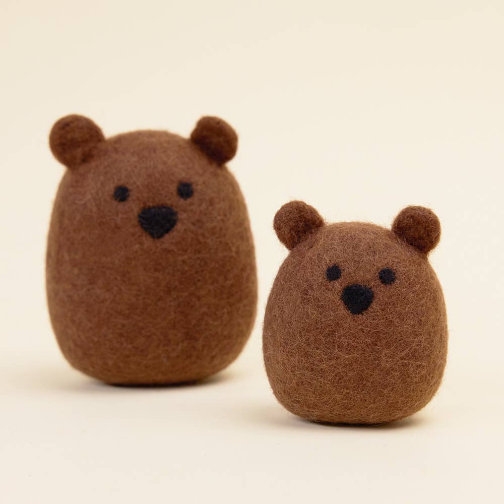 Wool Brown Bear Toy