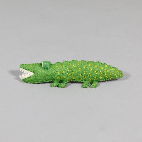 Wool Alligator Dog Toy