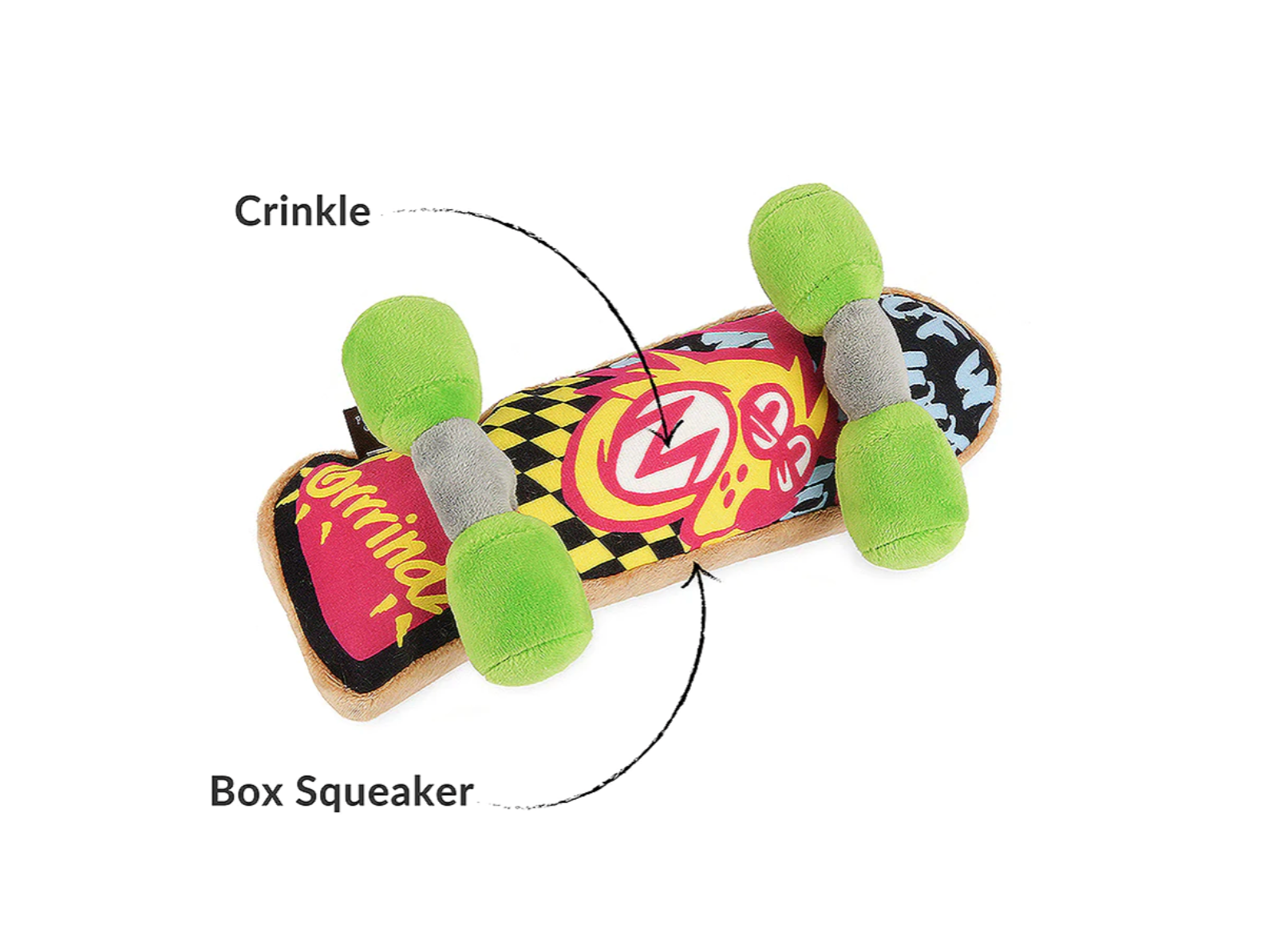 90s Classics Kickflippin' K9 Toy