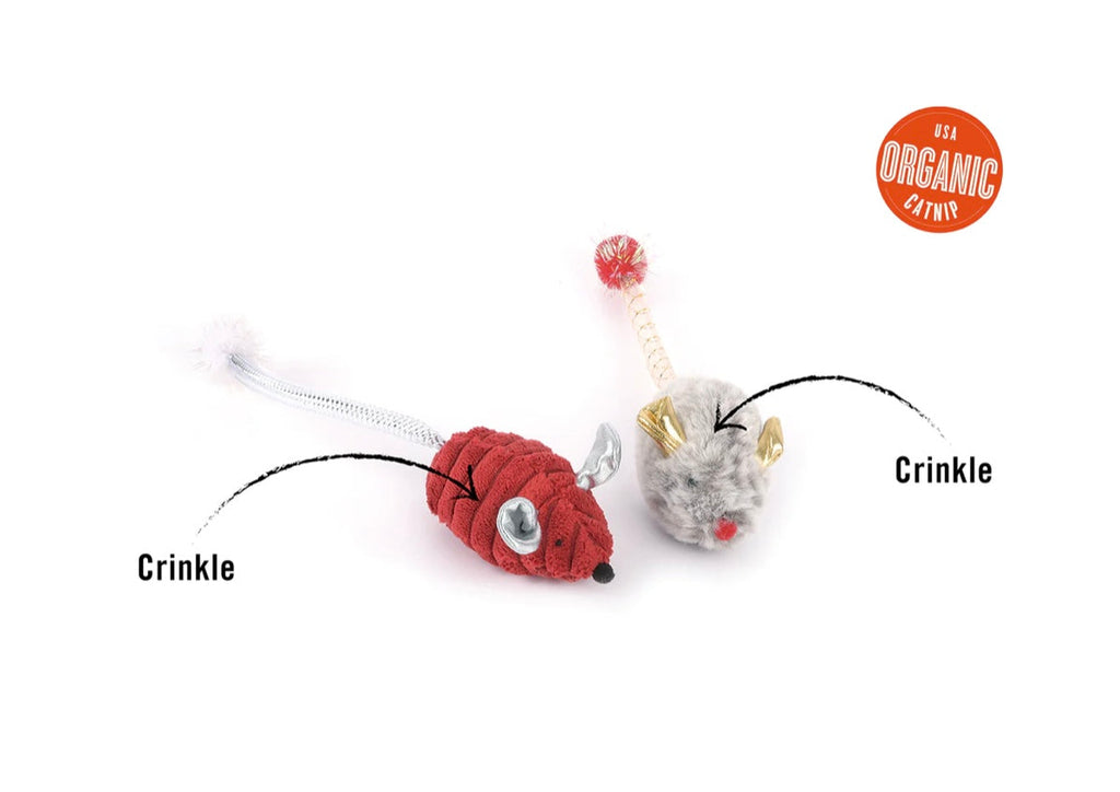 Feline Frenzy Twice as Mice Toy Set