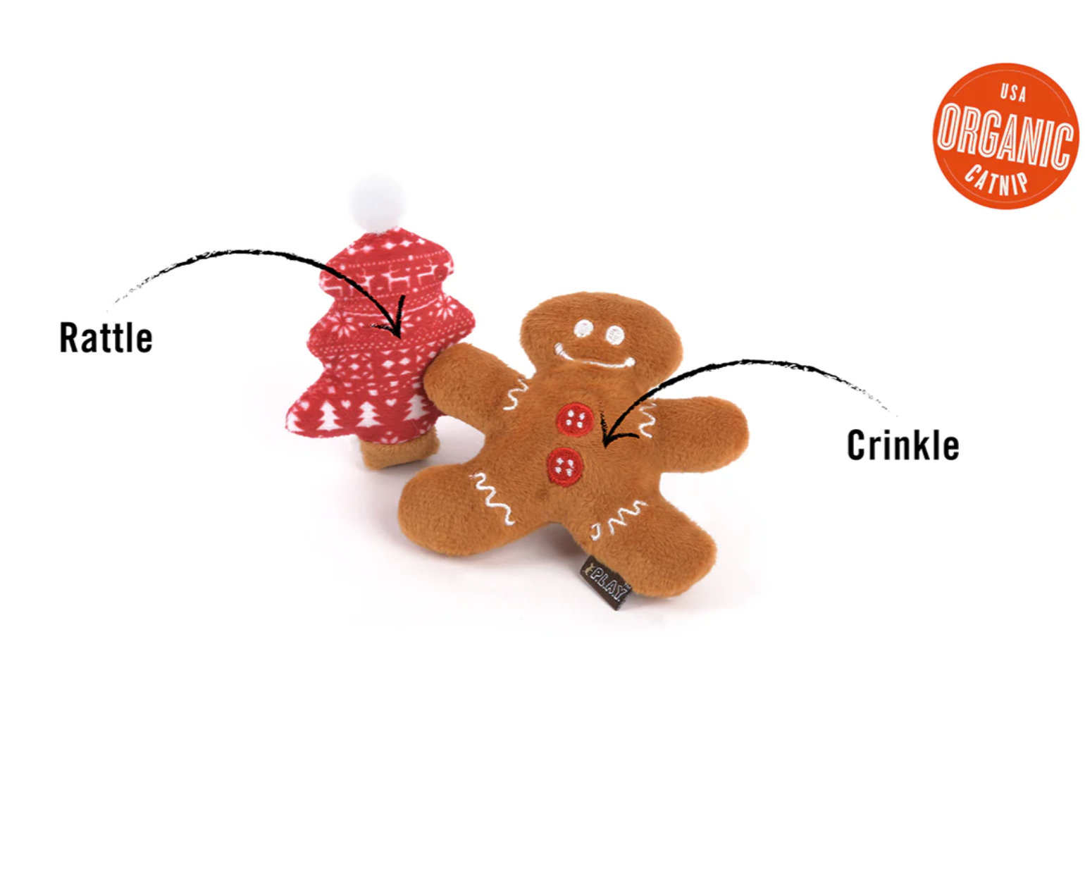 Feline Frenzy Meowy Christmas Toy Set