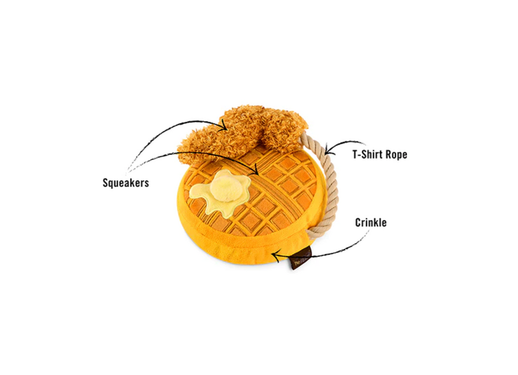 Mini Barking Brunch Chicken and Woofles Toy