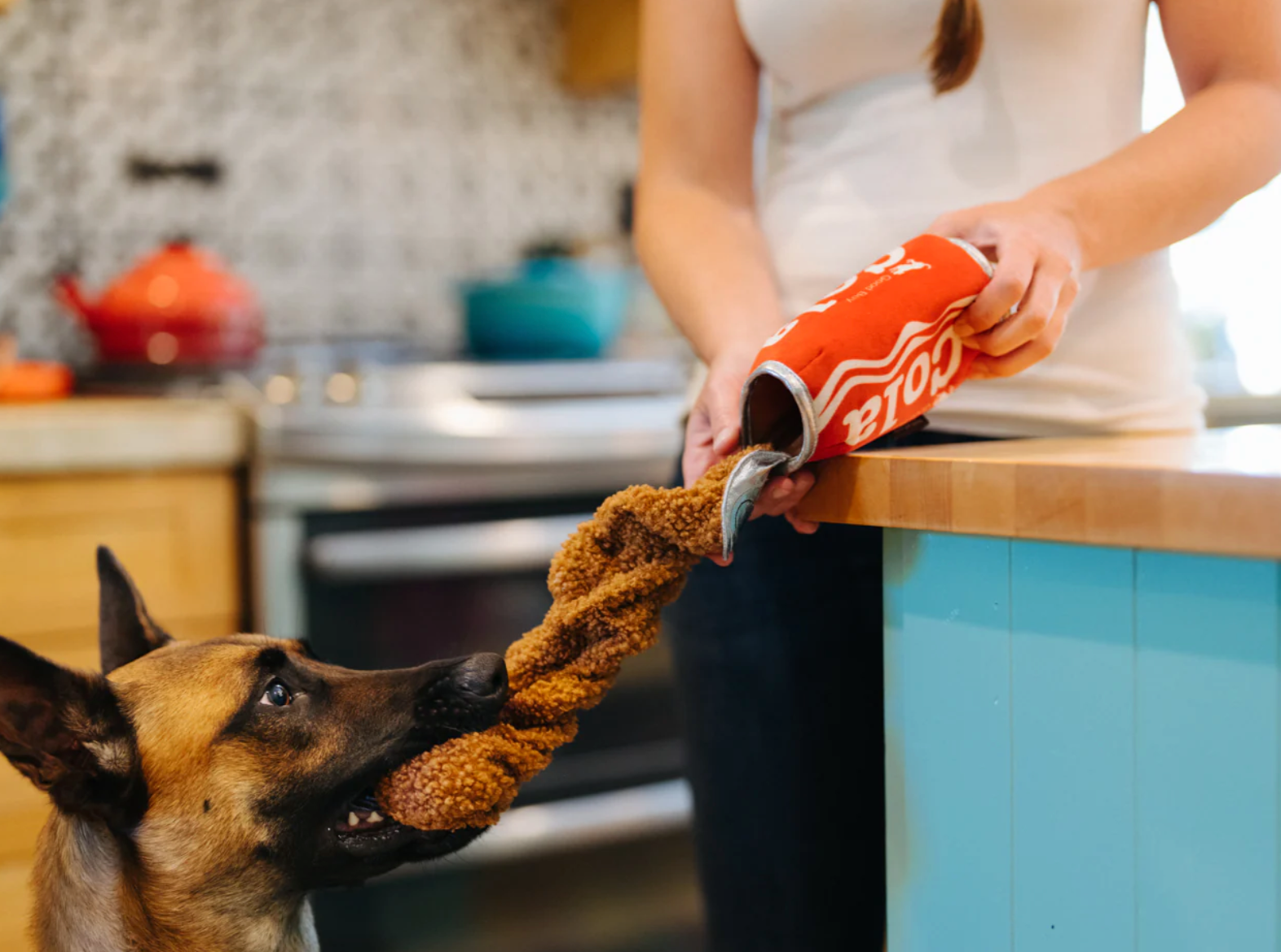 Snack Attack Good Boy Cola Toy