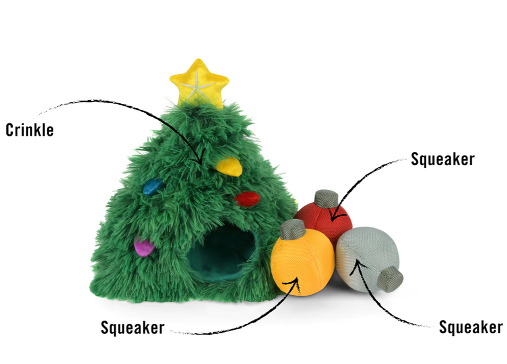 Merry Woofmas Doglas Fur Toy