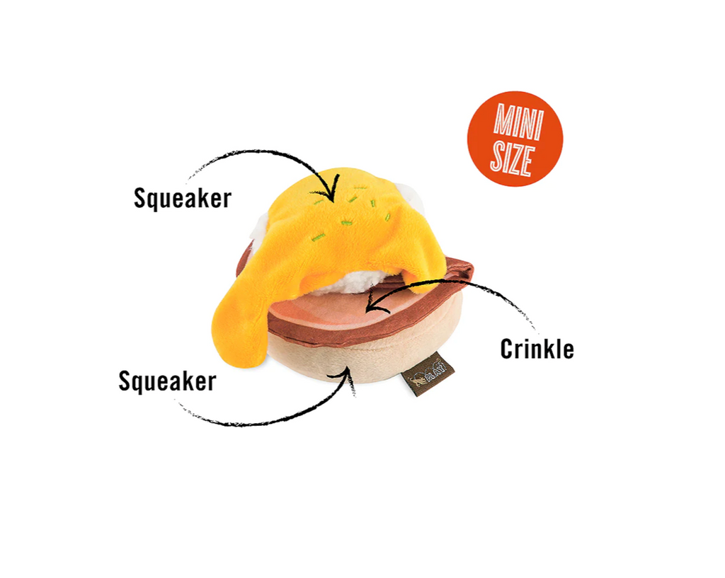 Barking Brunch Benny’s Benedict Toy