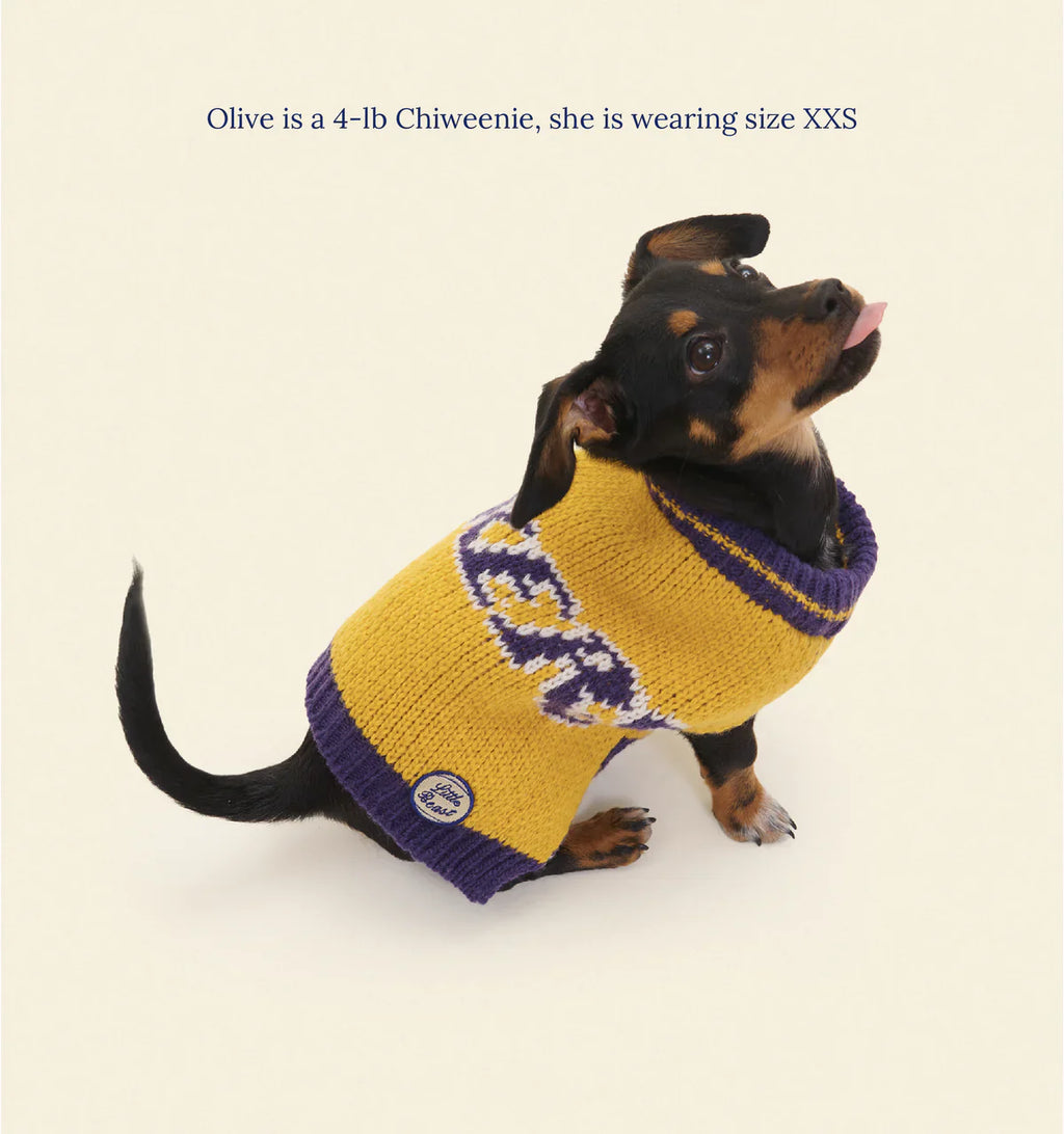 Los Angeles Lakers Dog Sweater - NBA