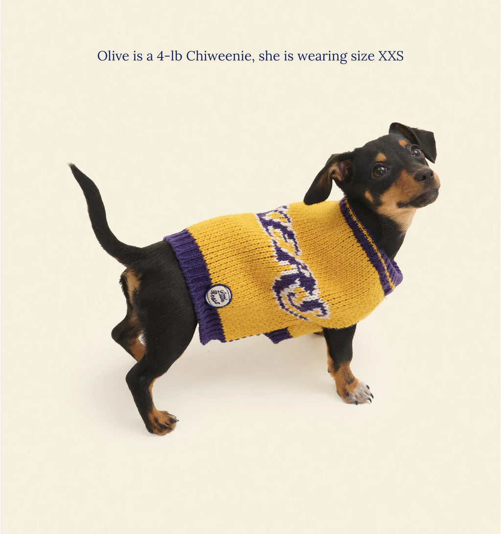 Los Angeles Lakers Dog Sweater - NBA