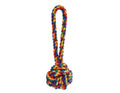 Rainbow Celtic Knot Rope Dog Toy