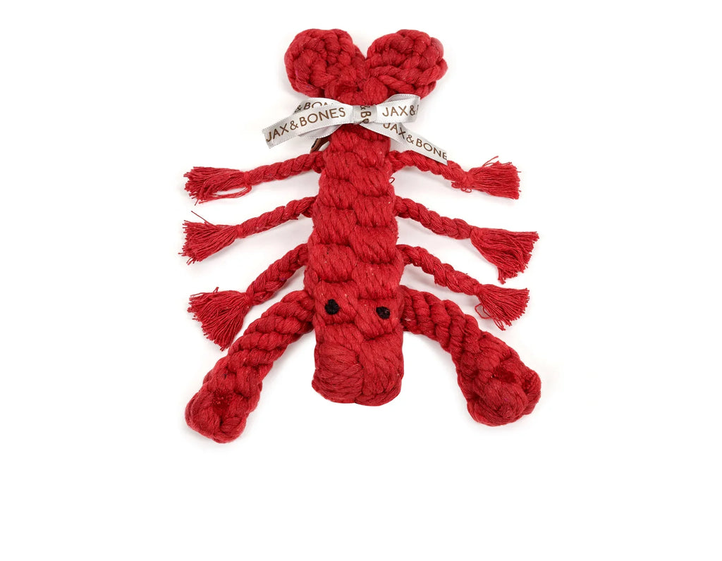 Louie the Lobster Rope Dog Toy